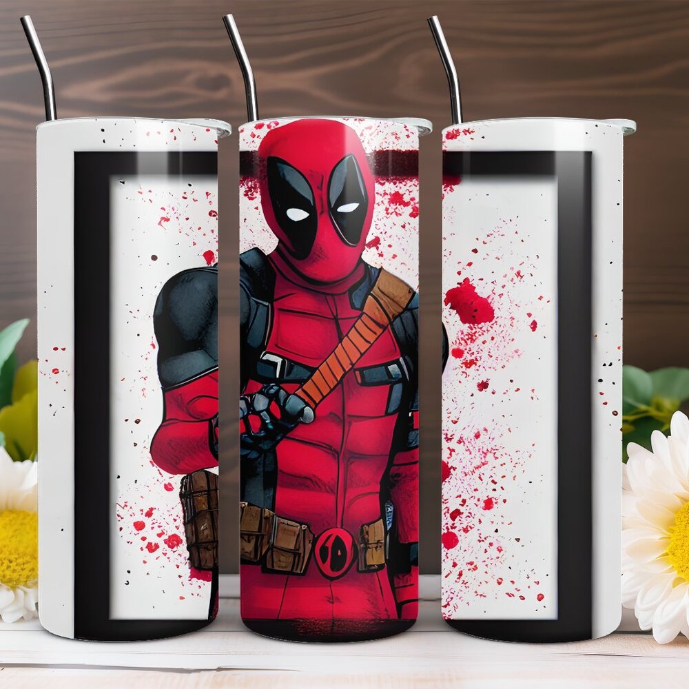 Deadpool 20 oz Tumbler - Picture 1 of 5